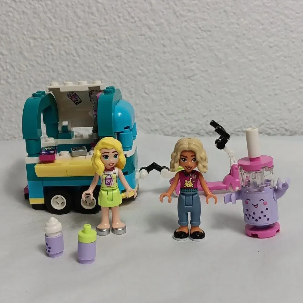 Lego Friends Mobile Bubble Tea Shop Replacements Loose Incomplete